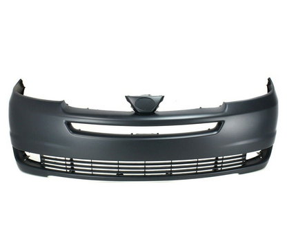 Front Bumper Cover for 2004 2005 Toyota Sienna w/out Radar Cruise Control