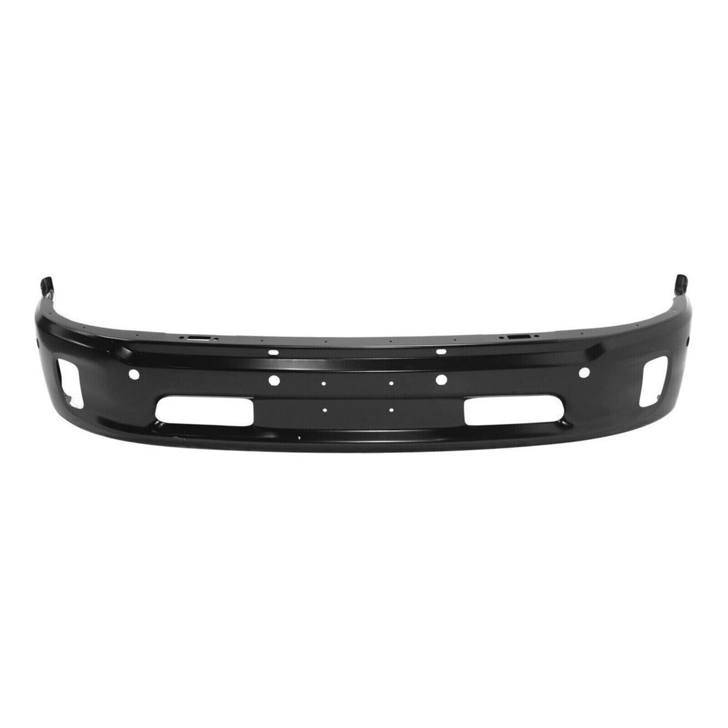 Front Steel Bumper Primered Face Bar for 2014-2018 RAM 1500 W/ Fog & Park As