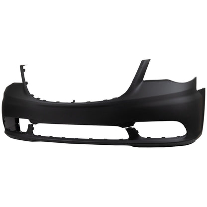 Front Bumper Cover Primed For 2011-2015 Chrysler Town & Country w/ fog Lamp Holes