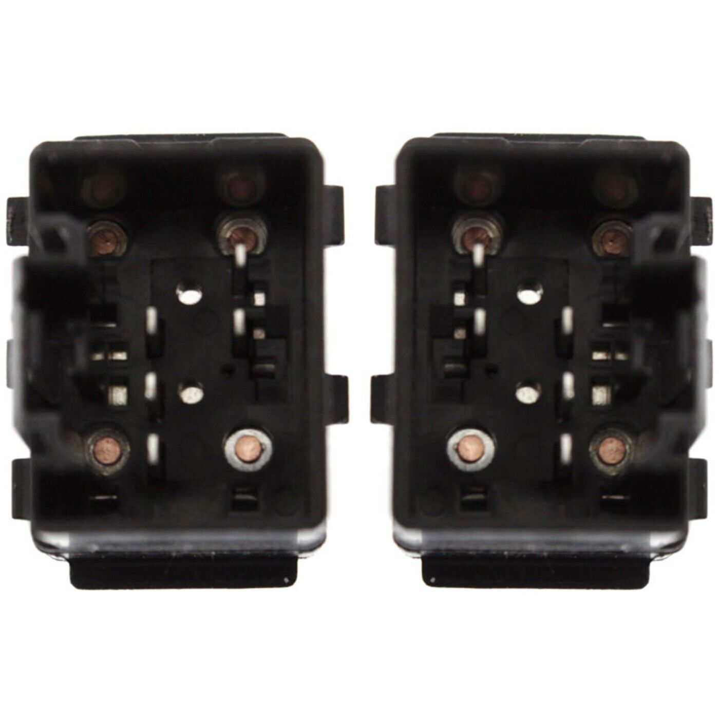 Window Switch Set For 2004-2008 Ford F-150 Rear Driver and Passenger Side Black