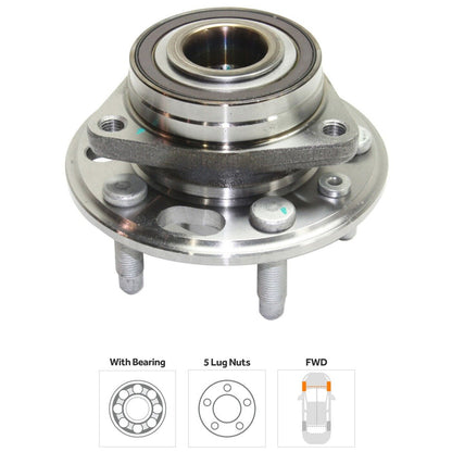 Front or Rear Wheel Hub and Bearing For Chevrolet Equinox Camaro Cadillac CTS