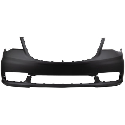 Front Bumper Cover Primed For 2011-2015 Chrysler Town & Country w/ fog Lamp Holes