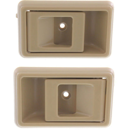 Interior Door Handle For 95-2000 Toyota Tacoma 89-95 Pickup Set of 2 Beige