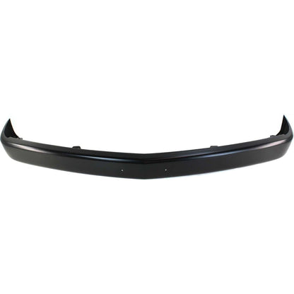 Front Bumper For 1988-1999 Chevy C1500 K1500 Black with License Plate Provision