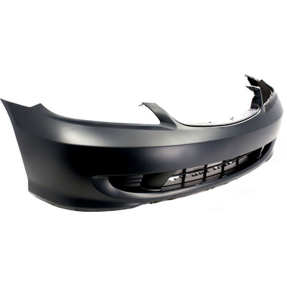 Front Bumper Cover Primed for 2004 2005 Honda Civic Sedan / Coupe 04 05