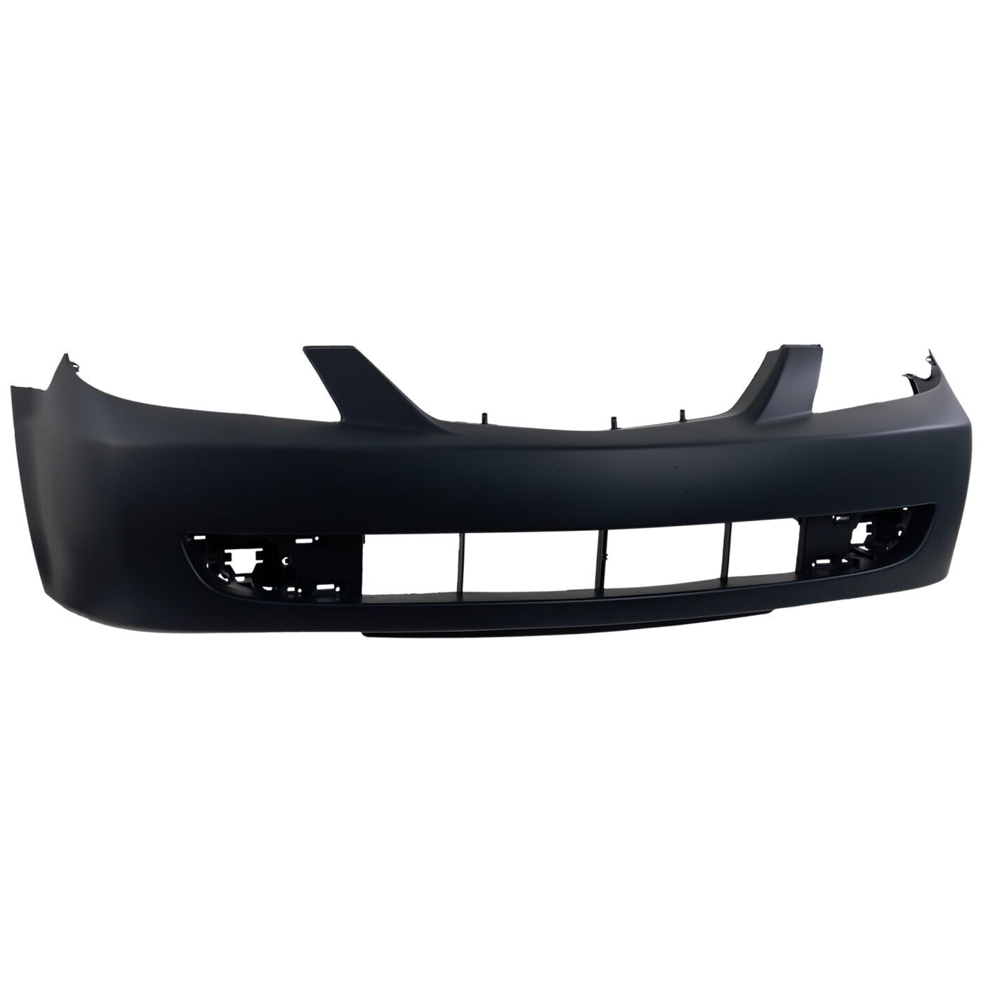 Front Bumper Cover Primed For 2001-2003 Mazda Protege w/ Fog Lamp Holes