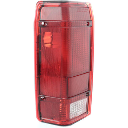 Halogen Tail Light Set For 1983-1990 Ford Ranger Clear & Red Lens 2Pcs