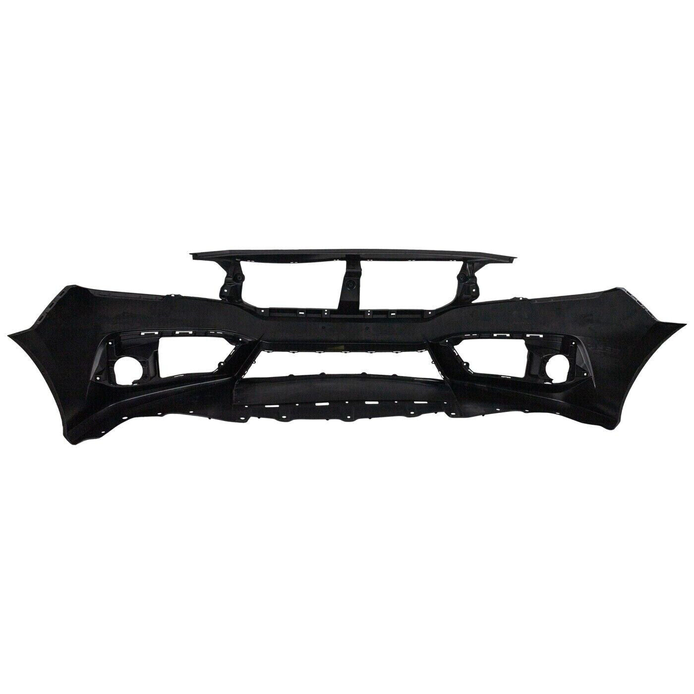 Front Bumper Cover Primered for 2016-2018 Honda Civic Coupe/Sedan 16-18