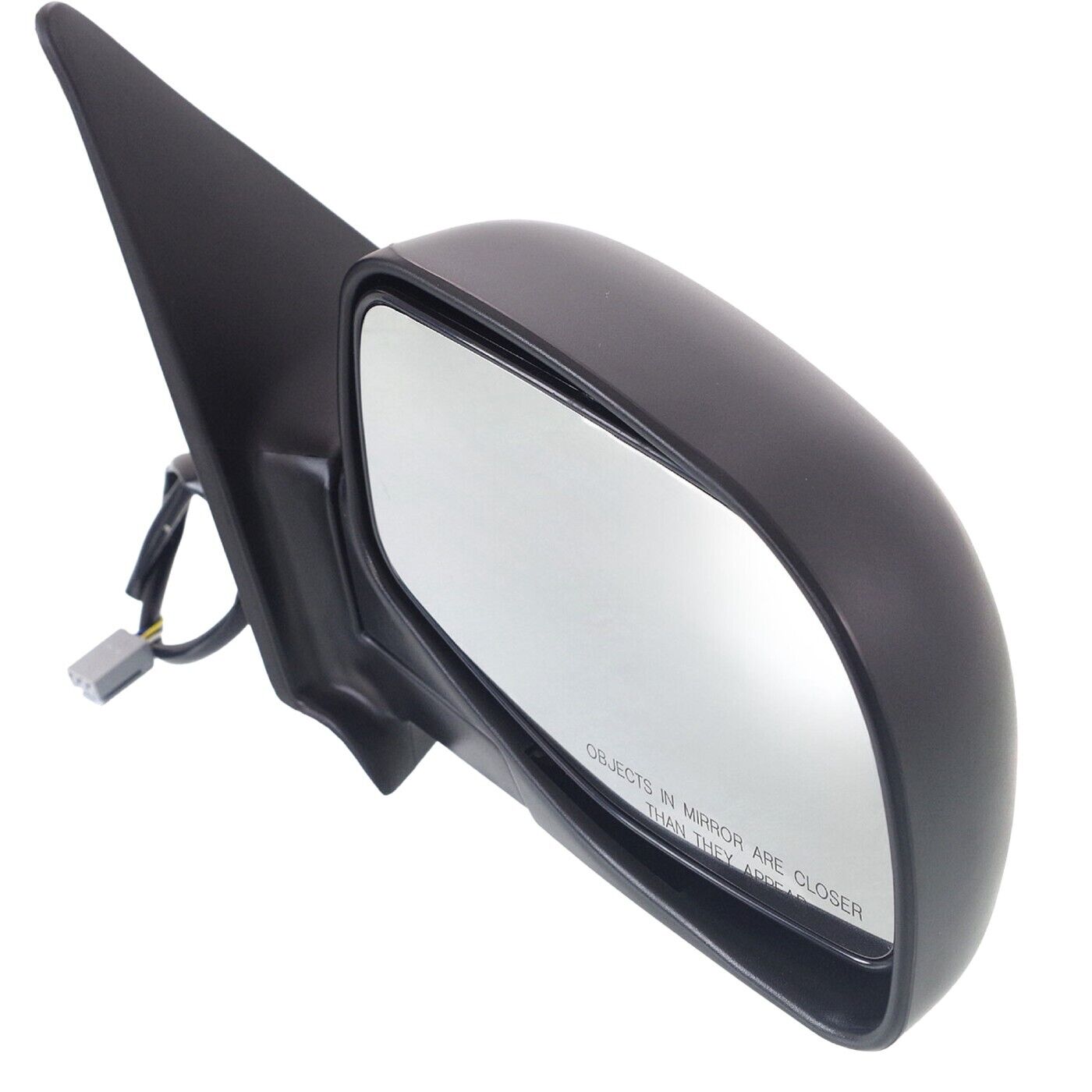 Power Mirror For 1993-2005 Ford Ranger Front Passenger Side Manual Fold Black