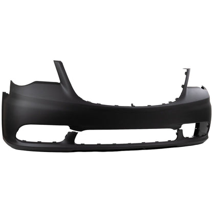 Front Bumper Cover Primed For 2011-2015 Chrysler Town & Country w/ fog Lamp Holes