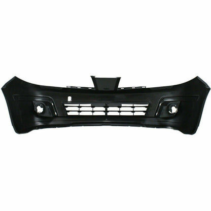 Front Bumper Cover Fascia Primered  Replacement for 2007-2012 Nissan Versa