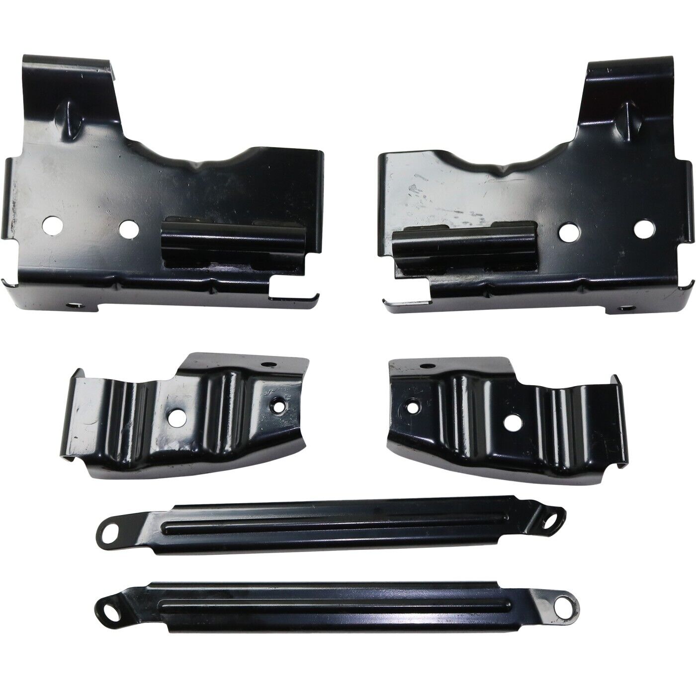 Bumper Bracket For 2003-2006 GMC Sierra 1500 Old Body Style Set of 6 Front