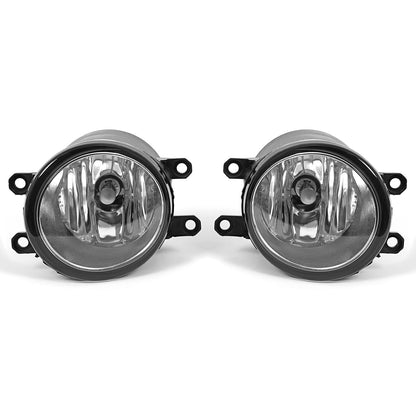 Front, Driver and Passenger Side Fog Lights, With bulb(s), Halogen