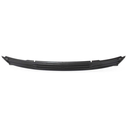 Bumper Grille For 2007-2010 Hyundai Elantra Sedan Center Textured Black Plastic