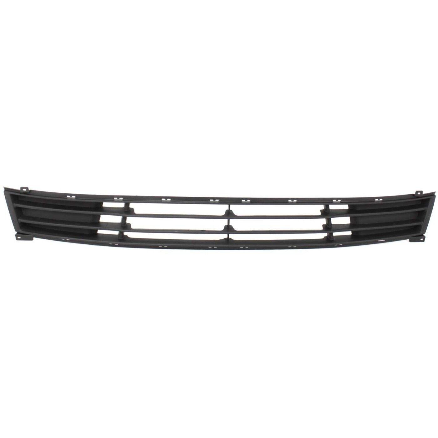 Bumper Grille For 2007-2010 Hyundai Elantra Sedan Center Textured Black Plastic