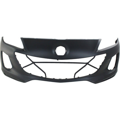 Front Bumper Cover Fascia Primed for 2012 2013 Mazda 3 Sedan/Hatch 12 13