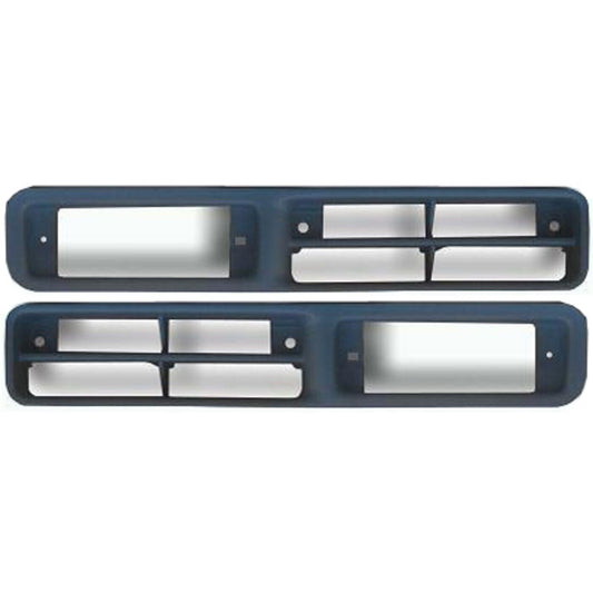 Fog Light Trim Set For 1995-97 Nissan Pickup 1993-95 Pathfinder Left & Right 2Pc