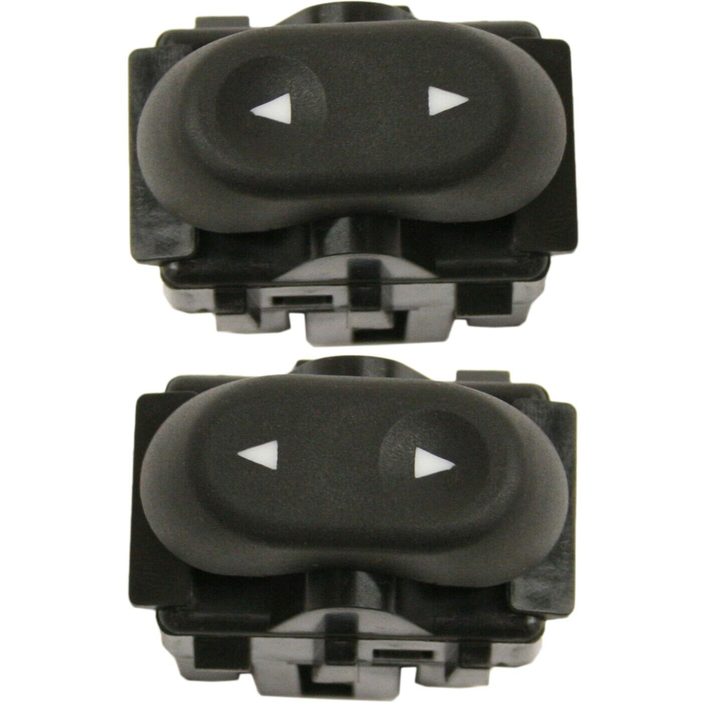 Window Switch Set For 2004-2008 Ford F-150 Rear Driver and Passenger Side Black