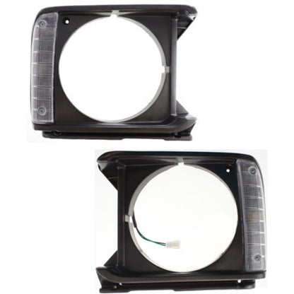 Headlight Door Set For 1979-1981 Toyota Pickup RWD Gray 8161089105 8162089105