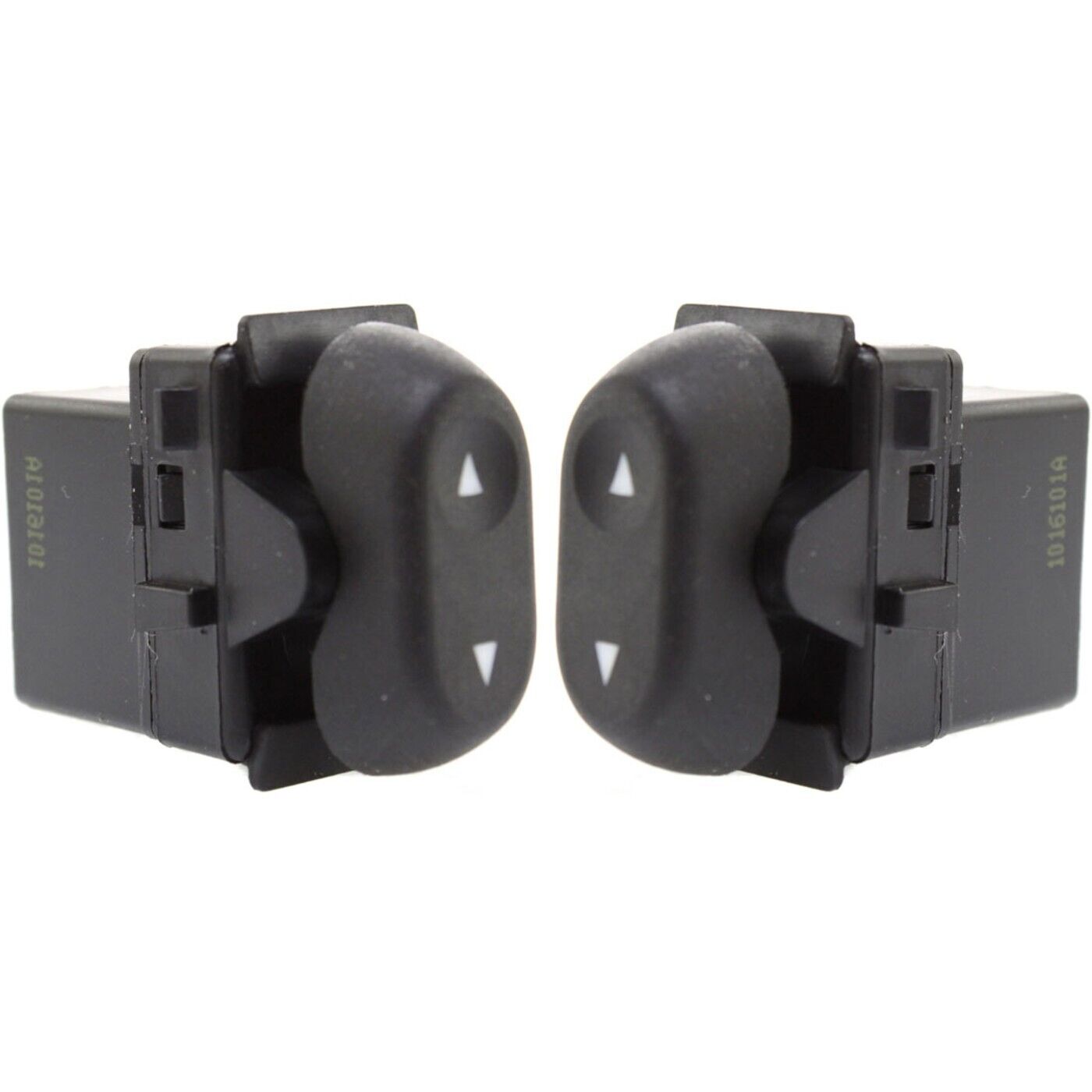 Window Switch Set For 2004-2008 Ford F-150 Rear Driver and Passenger Side Black