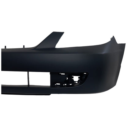 Front Bumper Cover Primed For 2001-2003 Mazda Protege w/ Fog Lamp Holes