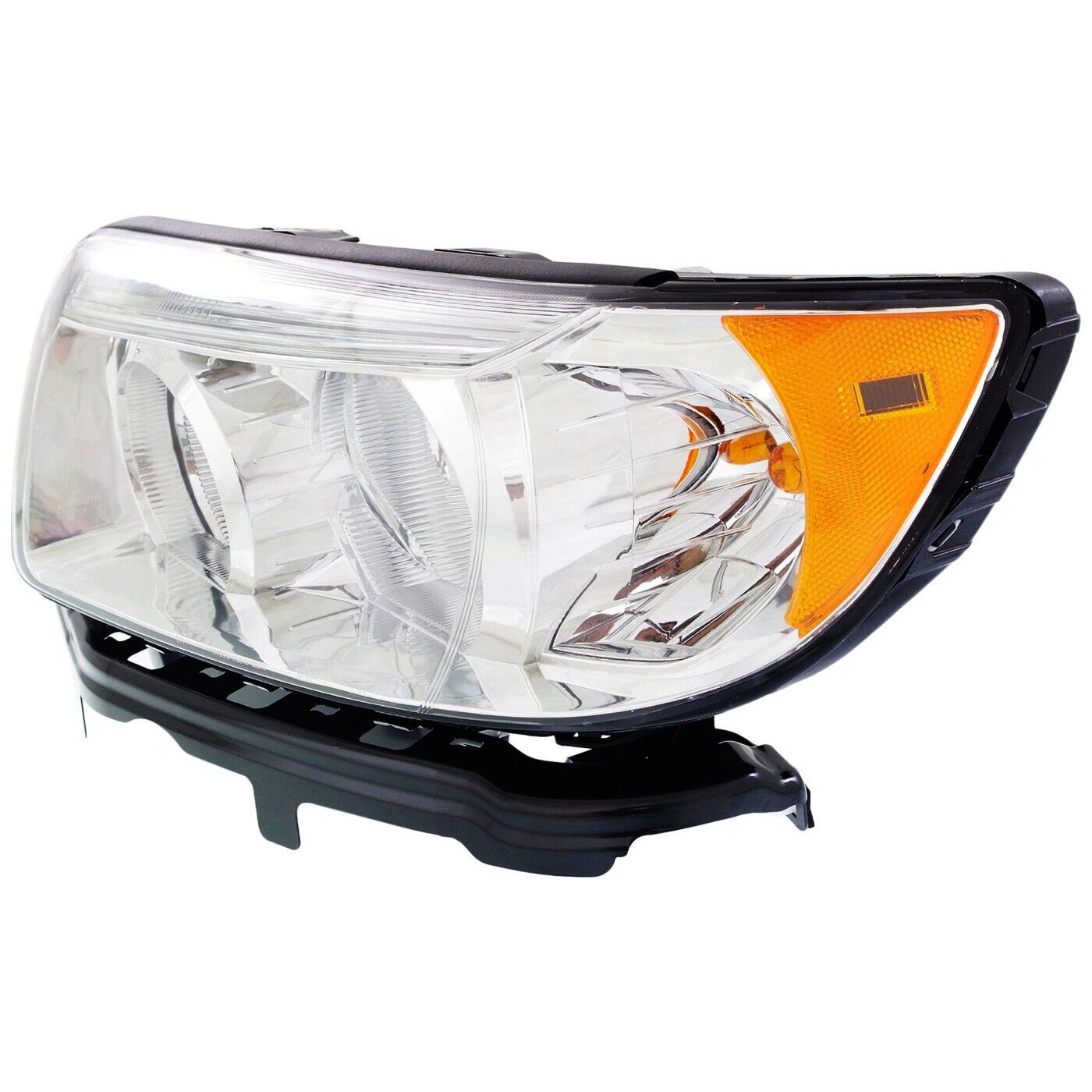 Driver and Passenger Side Headlights, with Bulbs, Halogen