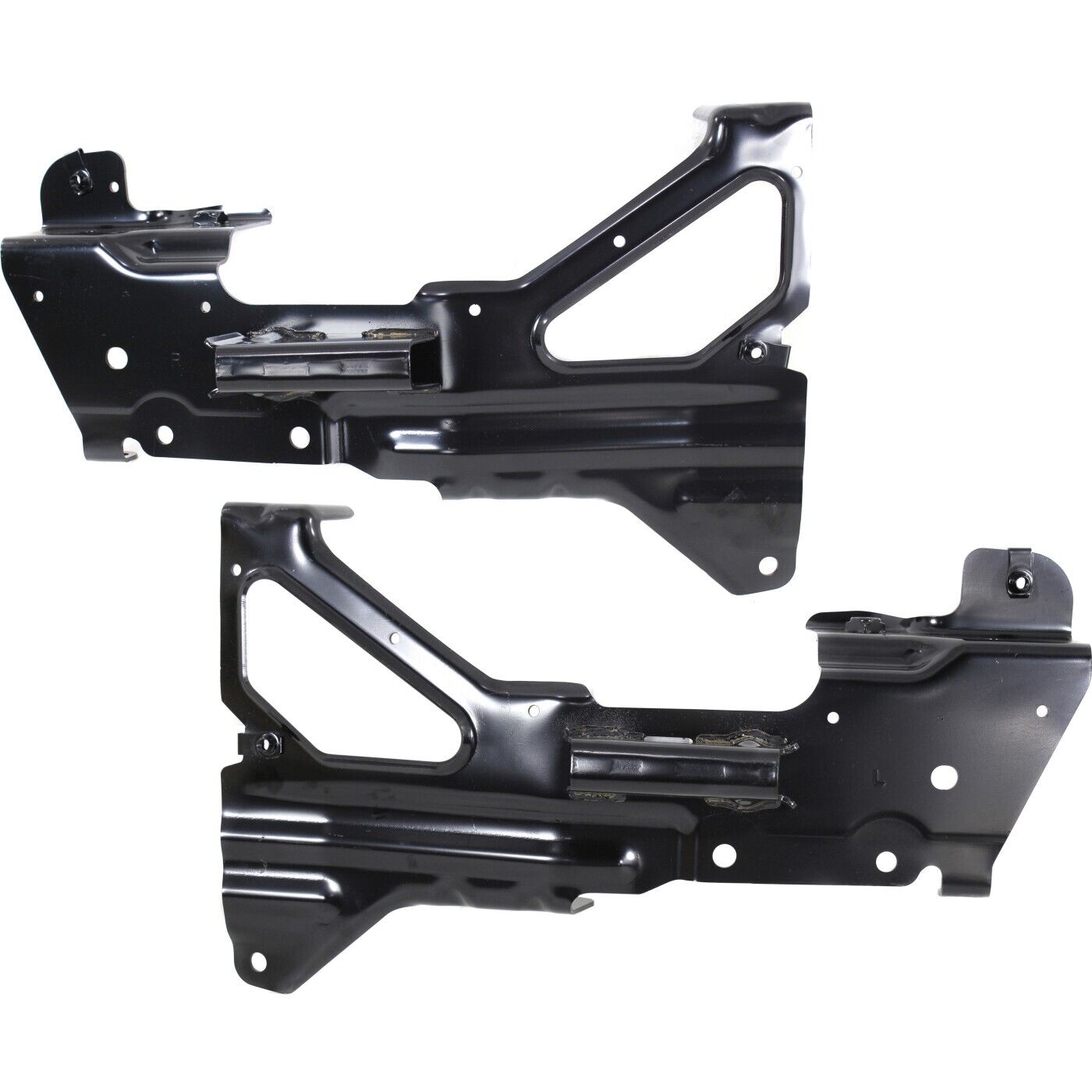 2Pc Bumper Side Bracket Set For 2016-2018 Chevrolet Silverado 1500 Front Inner