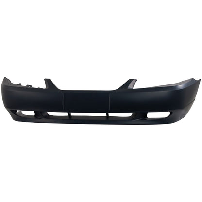 Front Bumper Cover Primed For 1999-2004 Ford Mustang w/ fog Lamp Holes