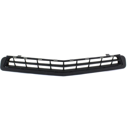 Bumper Grille For 2010-2013 Chevrolet Camaro Center Black Plastic