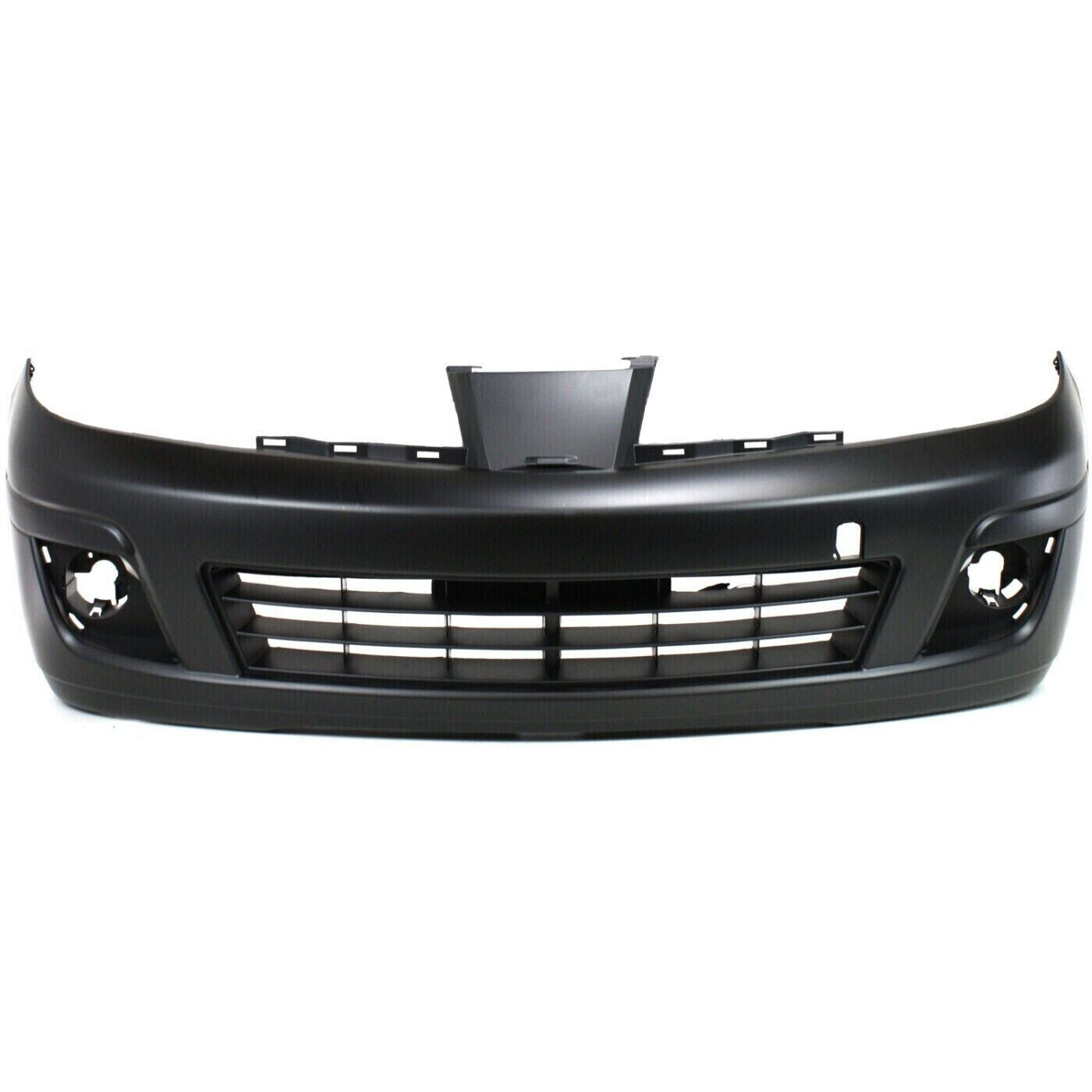 Front Bumper Cover Fascia Primered  Replacement for 2007-2012 Nissan Versa