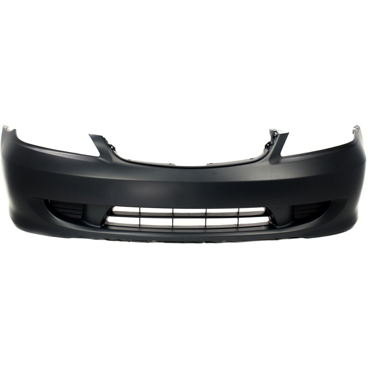 Front Bumper Cover Primed for 2004 2005 Honda Civic Sedan / Coupe 04 05