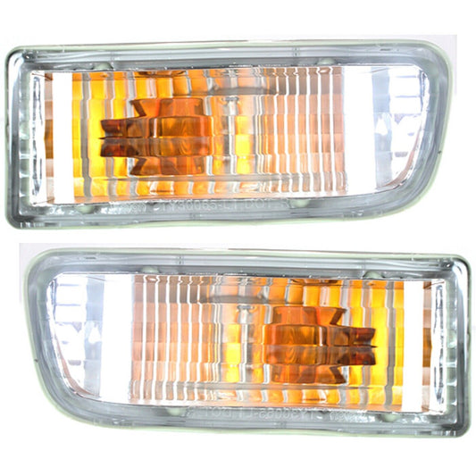 Turn Signal Light Set For 1999-2002 Toyota 4Runner RH and LH TO2531133 TO2530133