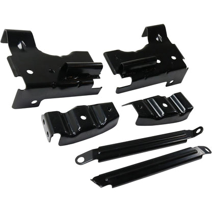 Bumper Bracket For 2003-2006 GMC Sierra 1500 Old Body Style Set of 6 Front