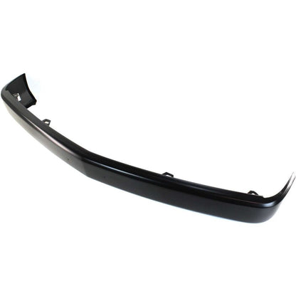 Front Bumper For 1988-1999 Chevy C1500 K1500 Black with License Plate Provision